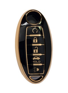 اشتري Silicone 5 Buttons Car Key Cover Case Cool Design Compatible For Nissan في الامارات