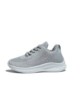 Buy Sportive Lace-Up Sneakers For Women - Grey in Egypt