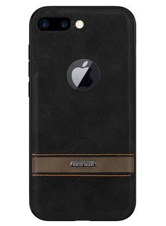 Buy Rich Boss Leather Back Cover For Iphone 7 Plus/8 Plus (Black) in Egypt