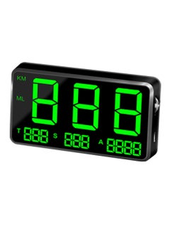 Buy HUD Head Up Display Speedometer Multi-Functional Speed Warning System Portable Car Projector with Fatigue Driving Reminder in Saudi Arabia