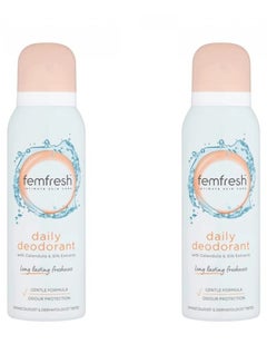 Buy A Set Of Two Pieces Of Freshness Deodorant Spray 2 X 125ml in Saudi Arabia