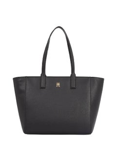 Buy Women's Th Soft Logo Tote Bag - Polyester Blend, Black in Saudi Arabia