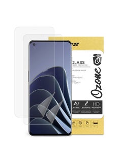 اشتري Protective Film for OnePlus 9 Pro or OnePlus 10 Pro Screen Protector Flexible TPU Film Full Coverage Screen Guard Crystal HD - Pack of Two - Clear في الامارات