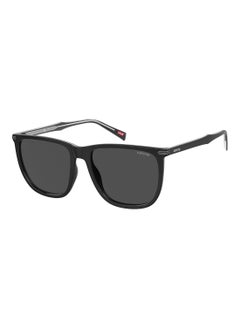 Buy Men's UV Protection Semi-Oval Sunglasses - Lv 5020/S Black 57 - Lens Size: 57 Mm in UAE