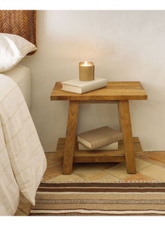 Buy Commode/Side Table -  Natural Suede Wood in Egypt