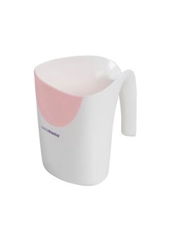 Buy Clevarinse Shampoo Rinse Cup 500 Ml, Pink in UAE
