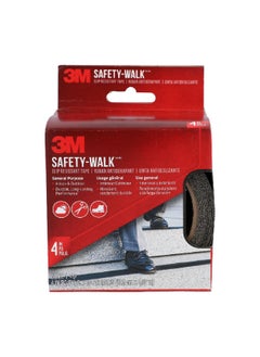 Buy Safety Walk Slip Resistant Tape Black 4 x 180 Inch 610B-R4X180 in Saudi Arabia