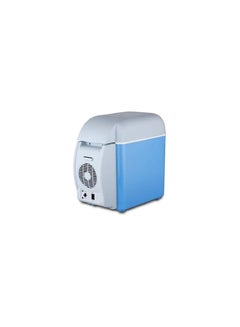 Buy Car Mini Fridge Portable 12V 7.5L Auto Travel Refrigerator Multi-Function Home Cooler Freezer Warmer in UAE