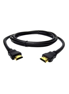 Buy HDMI to Gold Plated Connectors 1.5m Cable v1.3A black in UAE