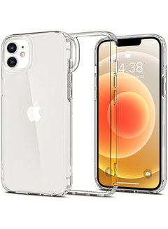 Buy iPhone 12 and 12 Pro Case Clear Cover Anti Yellowing Ultra Thin Silicone Shockproof Back Cases Transparent Protective Phone Case for Apple iPhone 12 and 12 Pro ,Crystal Clear in UAE