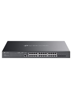 Buy TP-Link TL-SG3428MP | 24 Port Gigabit L2+ Managed PoE Switch | 24 PoE+ Port @384W, 4 x SFP Slots | PoE Auto Recovery | Omada SDN Integrated| IPv6 | Static Routing | Limited Lifetime Protection in UAE