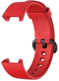 Buy Redmi Watch 2 & Xiaomi Mi Watch 2 Lite Soft Silicone Replacement Strap With Amazing Design - Red in Egypt
