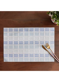 Buy Myra Checked PVC Placemat 45x30 cm in UAE