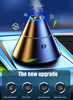 Buy Mini USB Car Essential Oil Aroma Diffuser Small Humidifier for Room Home Office Bedroom in Saudi Arabia