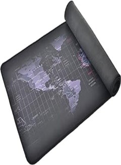 Buy Rubber Speed Surface Mouse Pad World Map Its Works Great with All Mouse Sensor With Stitched Edges For Gaming 70x30 CM - Multi Color in Egypt