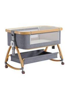 اشتري Neonatal Mosquito Net Bed, Foldable Portable Child/Baby Splicing Bed, Side Bed, Cradle Bed في الامارات