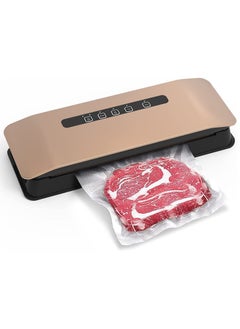 Buy Food Vacuum Machine Vacuum Sealers & Bags Automatic Sealing for Food Preservation Dry & Moist Sealing Modes Built-in Cutter Starter Kit in Saudi Arabia