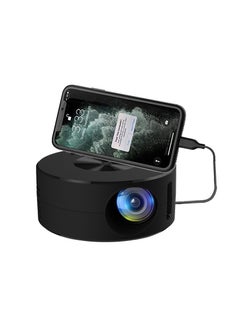 Buy Mini Projector Portable Video Projector Home Theater Compatible with iOS & Android in Saudi Arabia