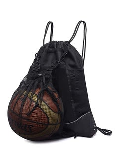 Buy Mesh Basketball Backpack with Drawstring in UAE