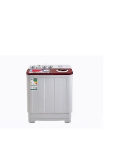 Buy General Supreme Washing Machine Twin Tub 5 KG White/Red GSTT50TR in Saudi Arabia