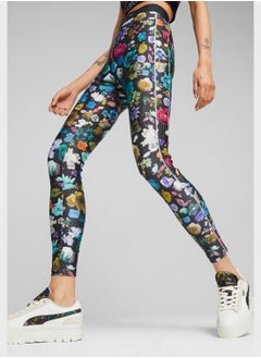 Buy Liberty Aop High Waist Leggings in UAE