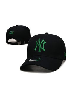 Buy New Era 9Fort New York Yankees baseball cap duckbill cap sun hat pure cotton men's and women's outdoor sports black in UAE