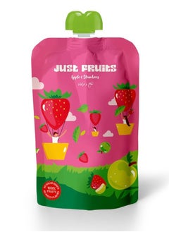 Buy Apple & Strawberry Puree 110g in Egypt