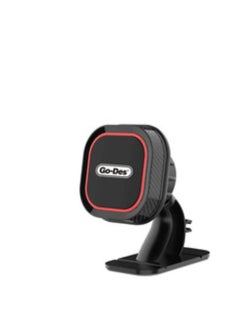 Buy GO-DES GD-HD668 Magnetic Car Dashboard Mount Holder Black/Red in Saudi Arabia