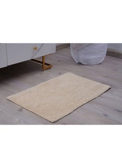 Buy Room Essentials S/2 Bathmat Beige 50x80 & 50x45cm in UAE