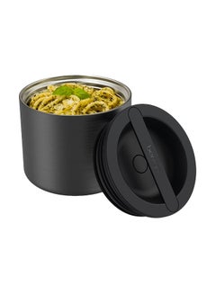 Buy Stainless Steel Insulated Food Container - Carbon Black in UAE