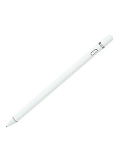 اشتري قلم ستايلس أكتيف برأس مغناطيسي حساس يعمل باللمس ومزود بوضعين. لون أبيض. في السعودية