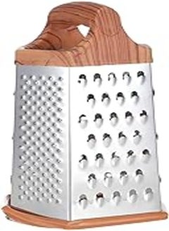 اشتري Stainless Steel Grater 6X1, Large - Silver في مصر