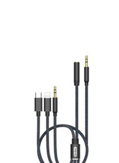 Buy GO-DES 5IN1 audio AUX cable GAC-361 in UAE