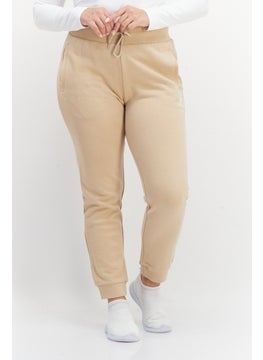 اشتري Women Sportswear Fit Training Sweatpants, Beige في الامارات