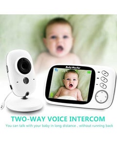 Buy 3.2inch LCD Display Wireless Babies Video Monitor With Night Vision Temperature Monitoring in Saudi Arabia