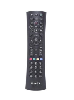 Buy Remote Control For Humax Receivers H04S Black in UAE
