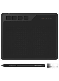 Buy S620 OSU Ultrathin Graphics Tablet 6.5 x 4 Inches Drawing Digital Pen Tablet with 4 Express Keys and Battery-Free Pen with 8192 Levels in UAE