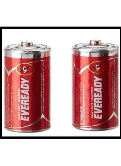 Buy 2 Eveready red torch batteries, 1.5 volt, size D in Egypt