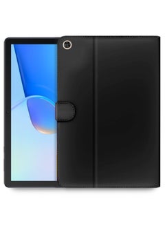 Buy High Quality Leather Smart Flip Case Cover With Magnetic Stand For Huawei MatePad SE 2022 10.4 Inch Black in Saudi Arabia