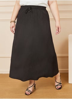 Buy Textured Maxi Skirt in Saudi Arabia