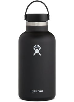 اشتري Vacuum Bottle Black wide Mouth 1.9L في الامارات