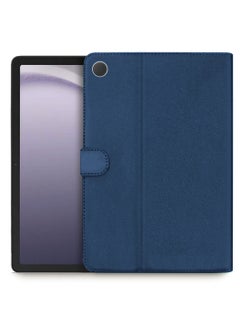 اشتري Premium Quality Leather Smart Flip Case Full Protective Cover With Magnetic Stand For Samsung Galaxy Tab A9 Plus 11 Inch 2023 – Navy Blue في السعودية