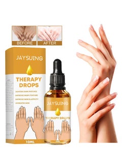 اشتري Therapy Drops-Dark Knuckle Whitening Serum 7 days Treatment for Dark Spots in Hand and Feet Knuckles Exfoliating Improves Dullness Powerful Whitening Effect for Men and Women 10ml في الامارات