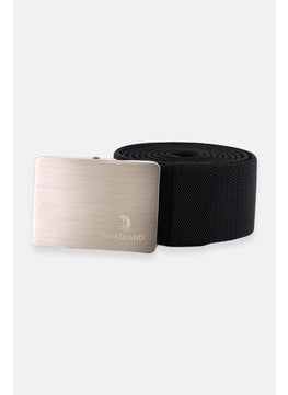 اشتري Men Textured Nylon Belts, Black في السعودية