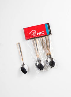 Buy 12 pcs stainless steel tea spoons in Saudi Arabia