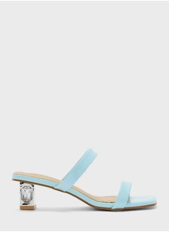 Buy Jewelled Strappy  Mule in Saudi Arabia