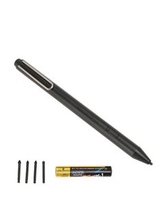 Buy Active Stylus 4096 Level Pressure Sensitive Tilt Function Capacitive Stylus Pen For Microsoft Black in Saudi Arabia