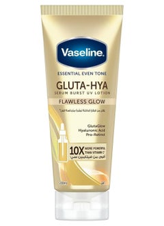 Buy Essential Even Tone Flawless Glow Gluta-Hya Serum Burst UV Lotion 10X More Powerful than Vitamin C - 200ml in Saudi Arabia