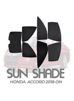 Buy Car Sunshade All Side Sunshade UV and Heat Protection Front Back Sides Sun Shades High Quality For HONDA  ACCORD 2018-ON in Saudi Arabia