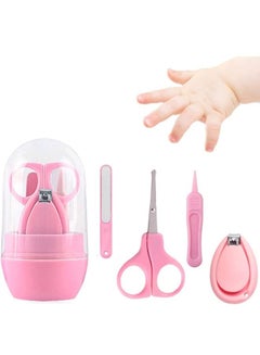 Buy Baby Nail Clippers, 4-In-1 Safe Baby Nail Kit, Baby Nail Care Kit Baby Nail Clippers、Scissors、Nail File And Tweezers in Saudi Arabia